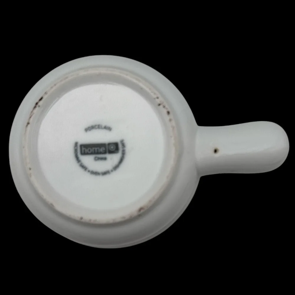 Home by Target White Ceramic French Onion Soup Crocks Mini Casseroles w/Lid